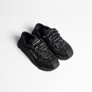 DOLCE & GABBANA slip on sneakers BLACK