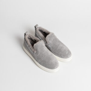 SANTONI  Suede slip- on